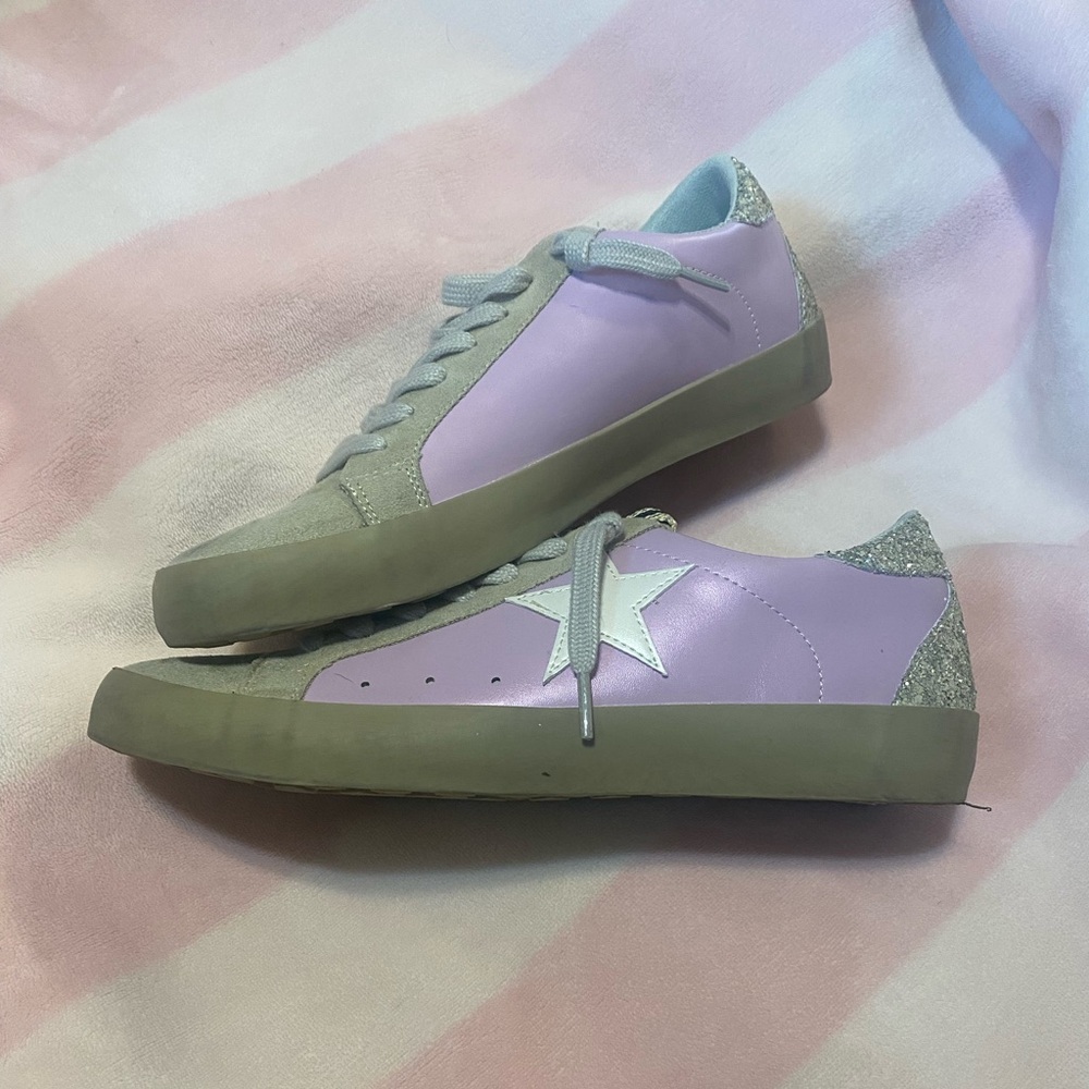 ShuShop Lilac Star Sneakers